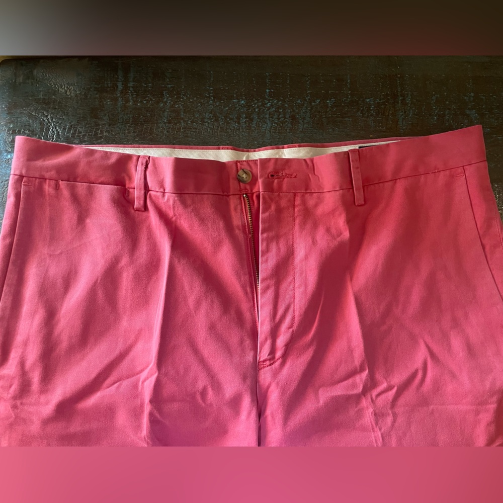 polo ralph lauren pink/red men’s dress pants,  size 36/32, perfect condition